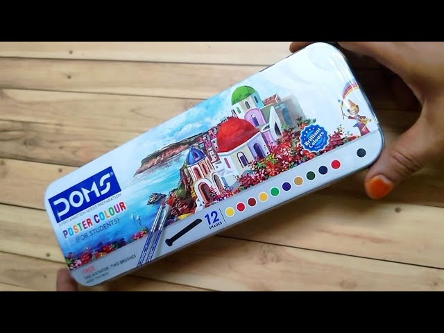 Picture of Doms Poster Color 12 Shades 10ml Box - colour