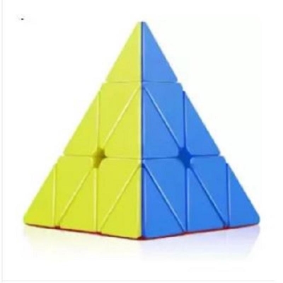 Picture of 3 Stage Pyramid Rubiks Magic Cube