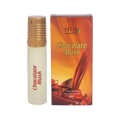 Picture of Alif Chocolate_Musk Attar Halal Ator-8ml