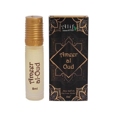 Picture of Ameer Al Oud By Alif Attar (Woody, Sweet Oud, Bakhoor) Oriental Perfume 8ml
