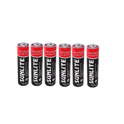 Picture of Sunlite Battery Heavy Duty Size AA 1.5V Pack of 6 pcs