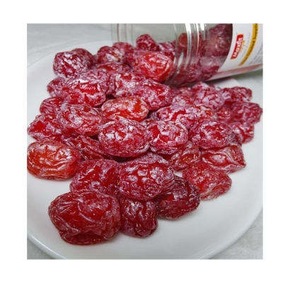 Picture of badgeMaxfit food Dried Red Sakura Plum / Dry Red Sakura Plum 100g poly pack Imported From Thailand/ Thai Dried Fruits/ Dry Fruits.
