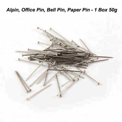 Picture of Alpin, Office Pin, Bell Pin, Paper Pin - 1 Box 50g