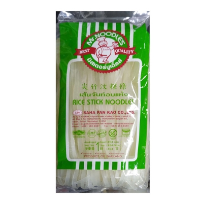 Picture of Rice Stick Noodles (Saha Pan Kao, Thailand) 454gmm