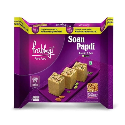 Picture of Prabhuji Elaichi Soan Papdi, 450g
