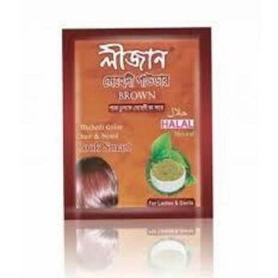 Picture of 2pcs Ligion Herbal Mehedi Poweder Brown Henna Powder 10gm