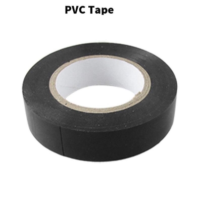 Picture of 2 pis Pvc Tape SS PVC Tape – 0.15MM - 10y Black  2pcs
