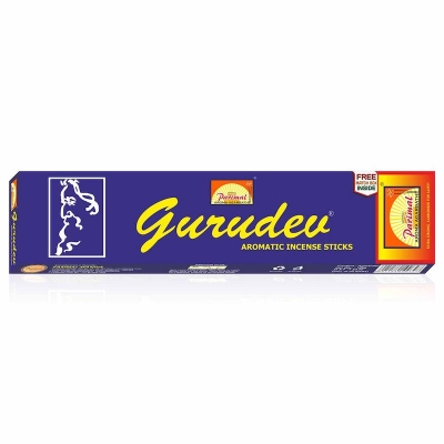Picture of Indian Parimal Gurudev Agarbatti -1 Box , 25 Packet Agarbati (India)