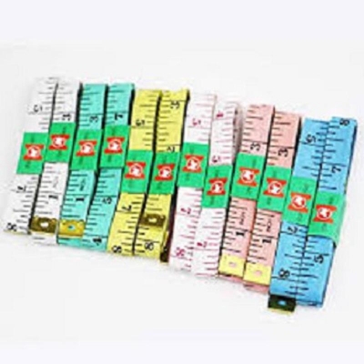 Picture of 2 pcs 150cm / 60 Body Measurement Ruler Sewing Tailor Soft Retractable Measuring Tape Soft Flat Sewing Ruler