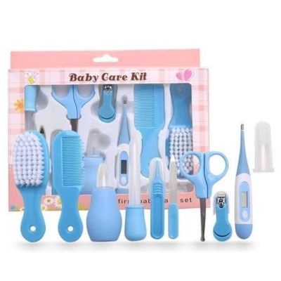 Picture of Baby Care Kit, 8 Pcs Convenient Essential Healthcare Grooming Set For Toddler Infant