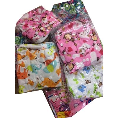 Picture of Cloth Diapers Reusable Cloth Diapers Washable Adjustable Cloth Diapers 2pcs