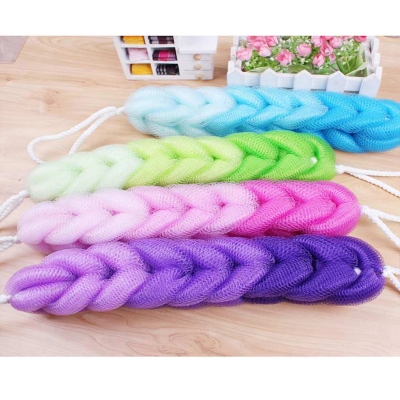 Picture of Bathing Body Cleansing Sponge Loofah Foam Back Scrubber Shower (Multicolour)__1pcs