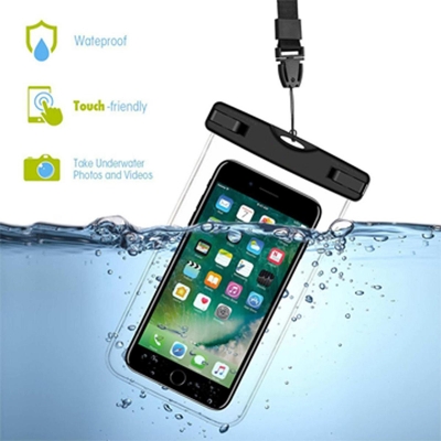 Picture of Transparent Waterproof Mobile Bag for Rainy Day