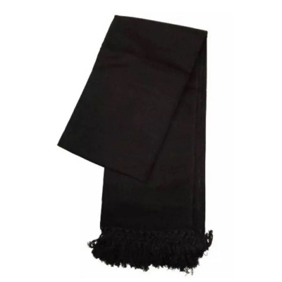 Picture of Versatile -Black Shawl for Men and Women | Versatile Accessory with Elegance of Style - Stay Warm and Stylish- Avant-garde