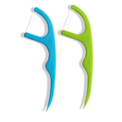 Picture of Dental Floss Pick Toothpick Inter dental Brush Cleaner Tooth Pick Flossier 30 pcs