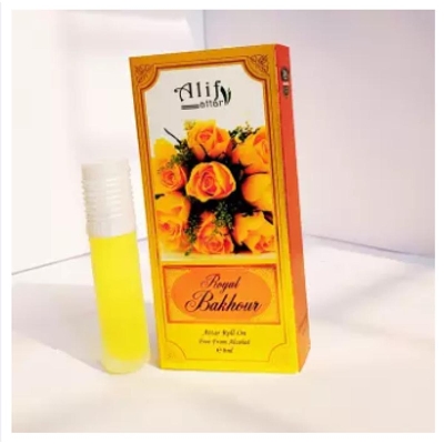 Picture of Product details of Alif Royal Bakhour Attar - 8ml (100%Halal)