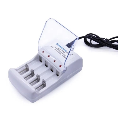 Picture of 4 Slots Doublepow DP-B02 LED Intelligent Rapid AA AAA Battery Charger for 1.2V Ni-MH Ni-CD Rechargeable Battery