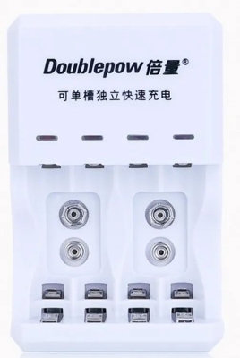 Picture of Doublepow DP-D03 Multi-functional 9V & 4 Slots AA/AAA 1.2V Rechargeable Battery Charger