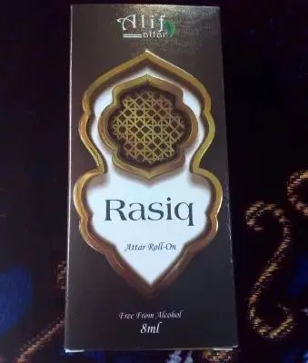 Picture of Rasiq attar by Alif (Alif new collection) 8 ml roll on long lasting fragrance