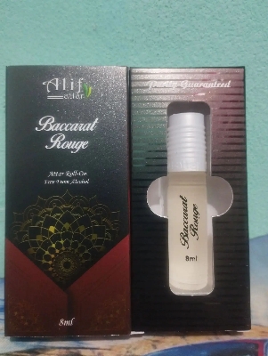 Picture of Baccarat Rouge attar by alif (alif new collection) long lasting good fragrance 8 ml