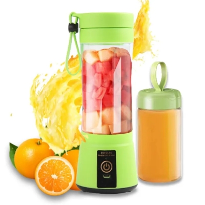 Picture of Portable Fruit Juice Blenders Summer Personal Electric Mini Bottle Home USB 6 Blades Juicer Cup Machine For Kitchen