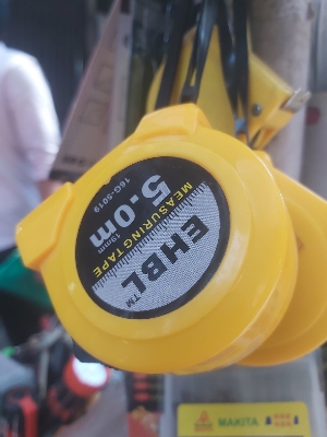 Picture of Steel Measurement tape 5 Meter 16 (Feet) High Quality- Inchi Tape