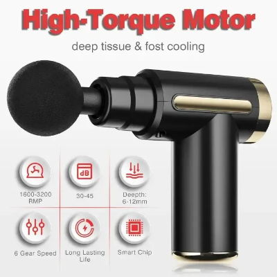 Picture of Portable Mini Massager Deep Tissue Therapy To Relieve Muscle Soreness Multicolor 