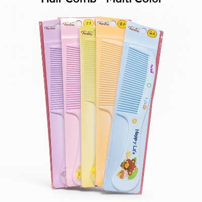 Picture of China Single Plastic Hair Comb – Multi Color