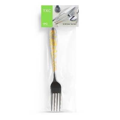 Picture of TXC Stainless Steel Fork Set – Gold Design 6pcs