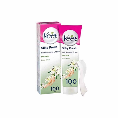 Picture of International European product Skin care Silky fresh Hair Remover cream DRY skin used for male/ female - 100 gm