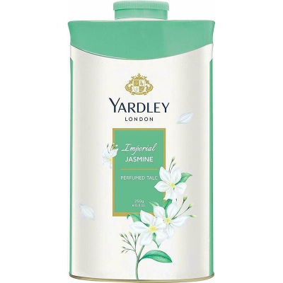 Picture of International England product Yardley IMPERIAL JASMINE talcum powder used for male/ female/ baby - 250 GM