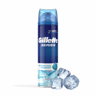 Picture of International UK Product Gillete Series Sensitive Cool Shave Gel 200 ml