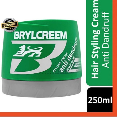 Picture of International Indonesia Product  Brylcreem Anti-Dandruff Styling Hair Cream With UV Protection 250mL