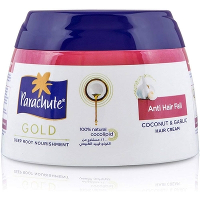 Picture of International UAE product Parachut Gold Anti Hair fall Hair cream used for male/ female 1 Piece- 140 ml