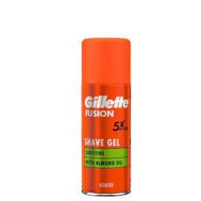 Picture of Gillette Fusion 5x Action Shave Gel WIth Almond Oil – 75 ml