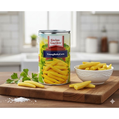 Picture of Swiss Garden Young Baby Corn 400gm