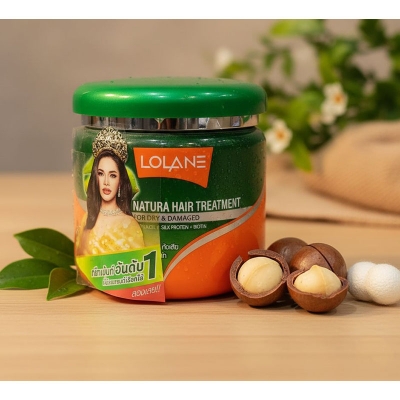 Picture of International Thailand Product Lolane Natura Hair Treatment for Dry & Damaged Hair 250g