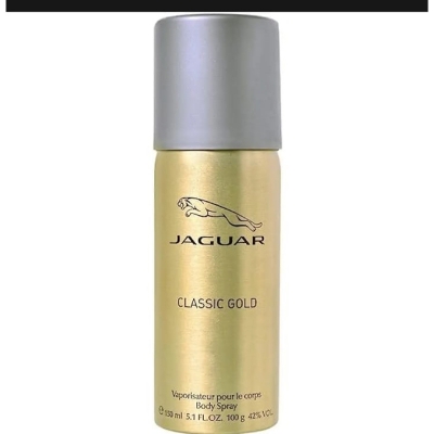 Picture of International France product Body Spray Jaguar Classic Gold for Men - 150 ml