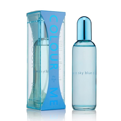 Picture of International UAE product Body perfume party scent Colour Me Sky Blue Used for female - 100 ml
