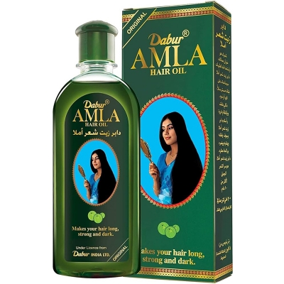 Picture of International UAE product Hair care Da_bur Amla hair oil used for male female - 200 ml
