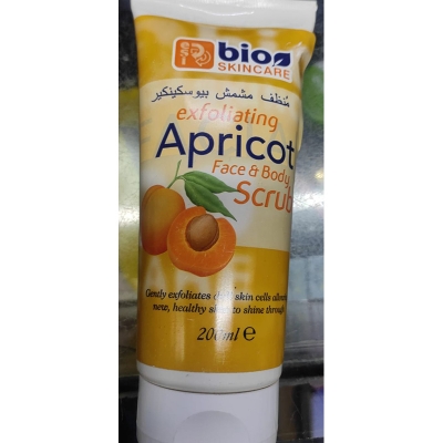 Picture of International UK Product Bio Skincare Exfoliating Scrub Tube - Apricot 200ml