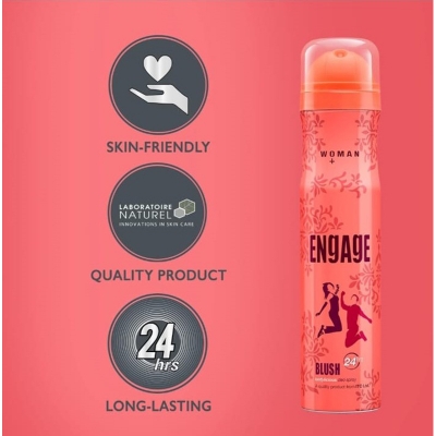 Picture of International Indian Product Engage Woman Deodorant Blush, 150Ml