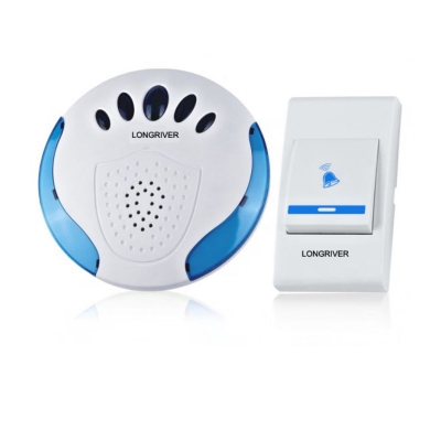 Picture of SAGE Wireless Round Electronic Calling Bell- With Battery