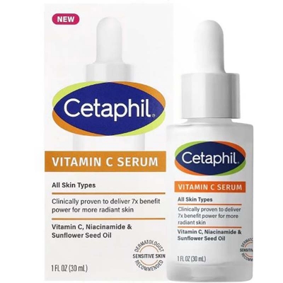 Picture of Cetaphil All Skin Types Vitamin C Serum 1 fl oz 30 ml