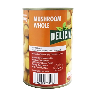 Picture of Delicia Mushroom Whole 400gm