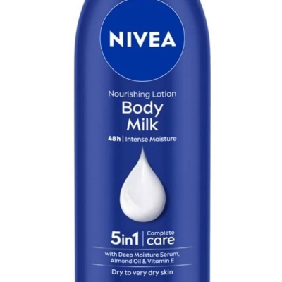 Picture of International Indian product Nivea Nourishing Moisture Body Milk Body Lotion used for male/ female - 250 ml