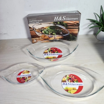 Picture of H&S Glass ware Serving Dish