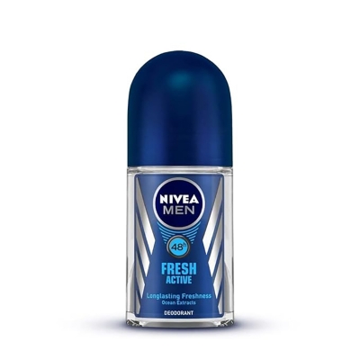 Picture of International Germany product Deodorant Roll on NIVEA MEN Fresh active used for male - 25 ml