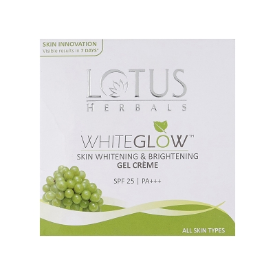Picture of International Indian Product   Herbals Whiteglow Gel Cream Spf 25 (60gm)