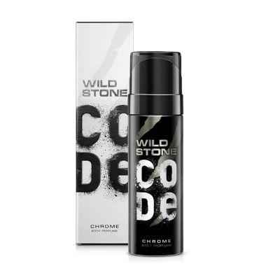 Picture of Indian product Body Spray Wild stone code Chrome used for male/ female- 120 ml